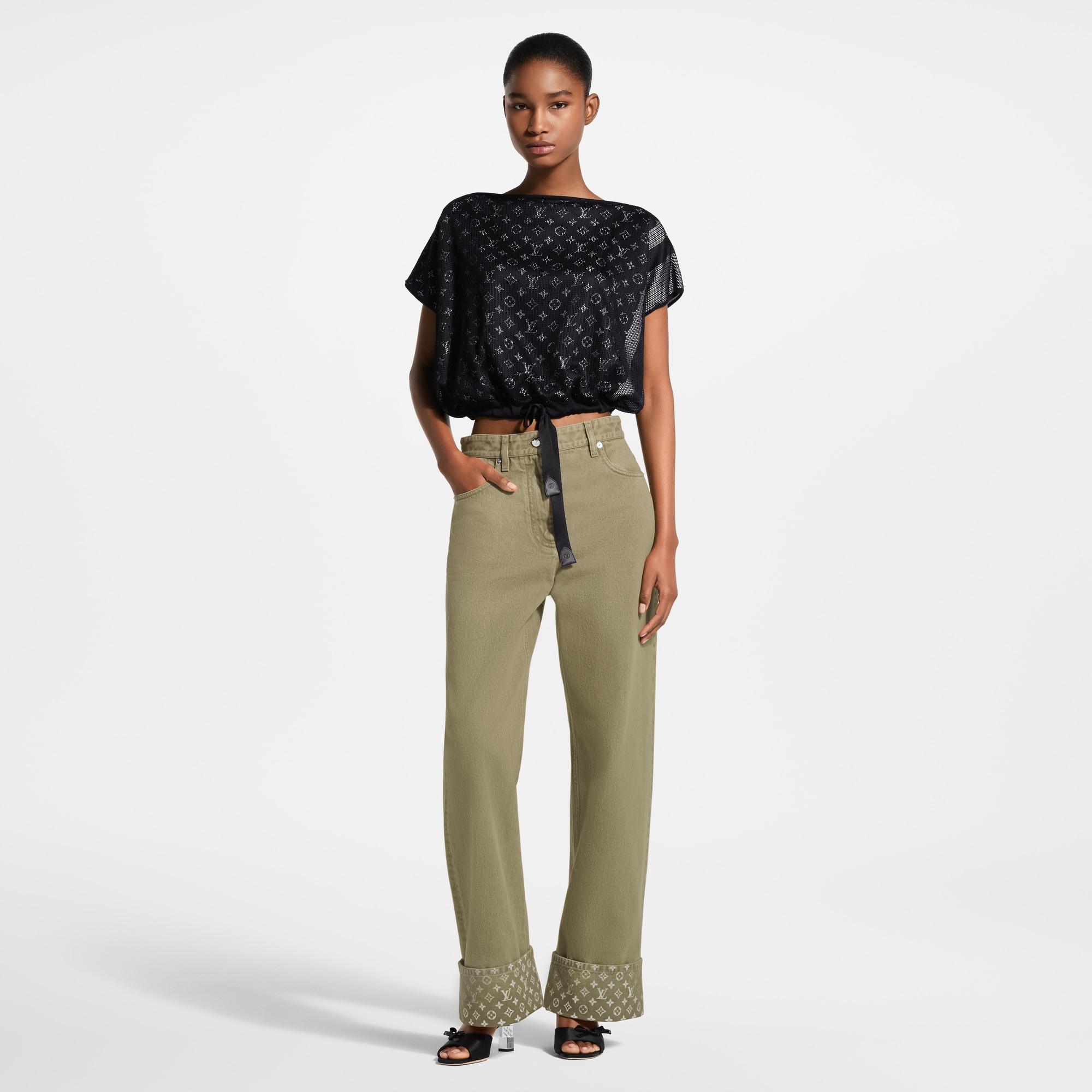 トップス LOUIS VUITTON Black Tops and Shirts Ready-to-Wear | LOUIS VUITTON